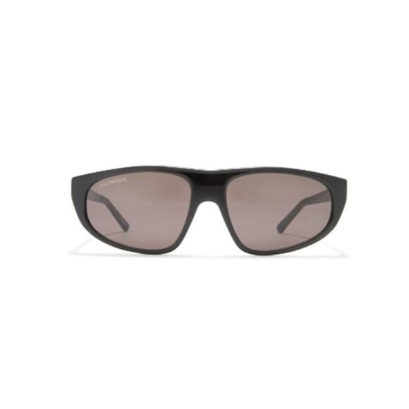 Balenciaga 60mm Rectangular Sunglasses black - Picture 2 of 8